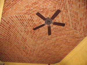 vaulted ceiling
